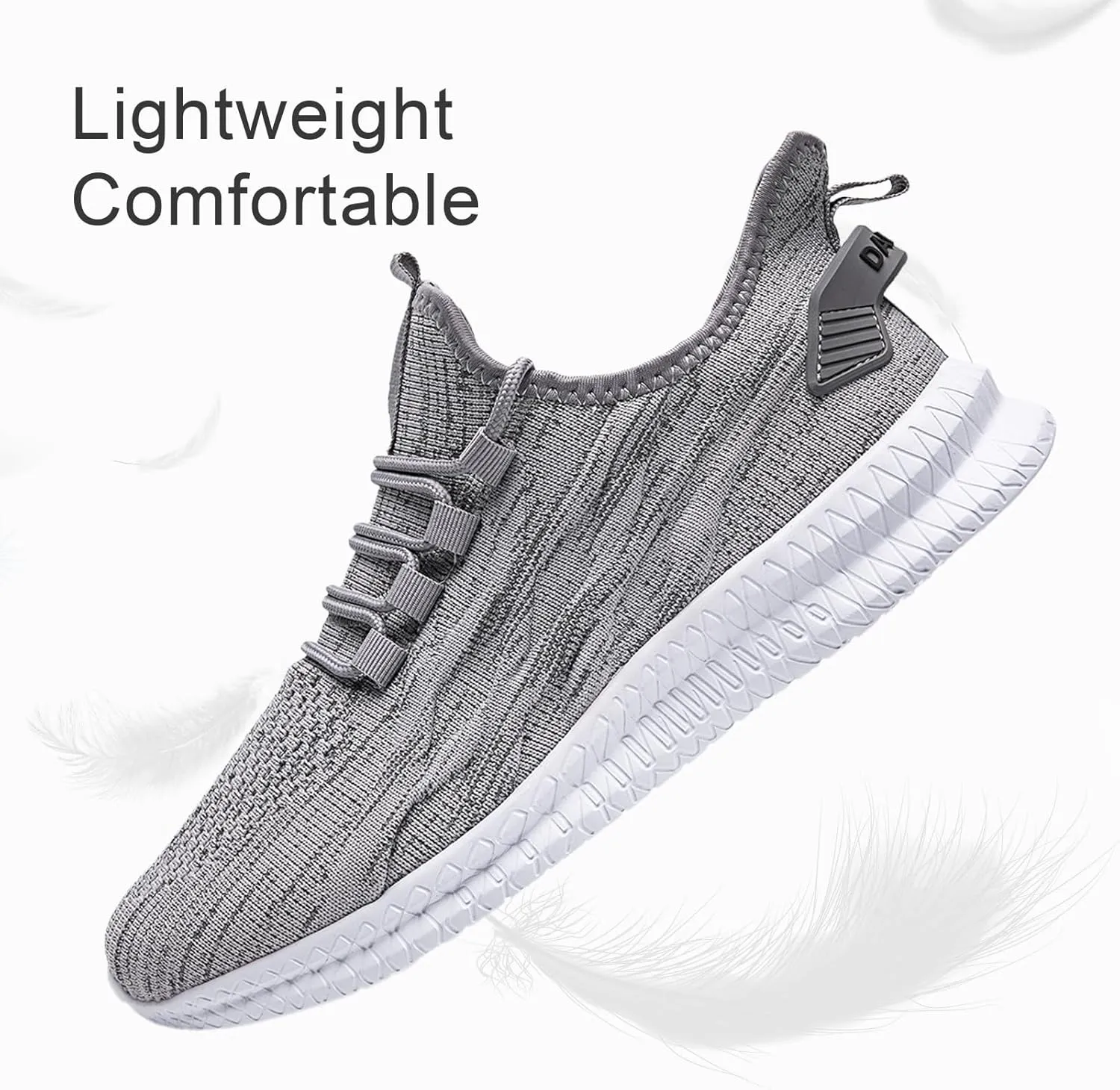 Running Shoes for Men Tennis Mens Sneakers Gym Workout Lightweight Walking Casual Athletic Slip On Shoes