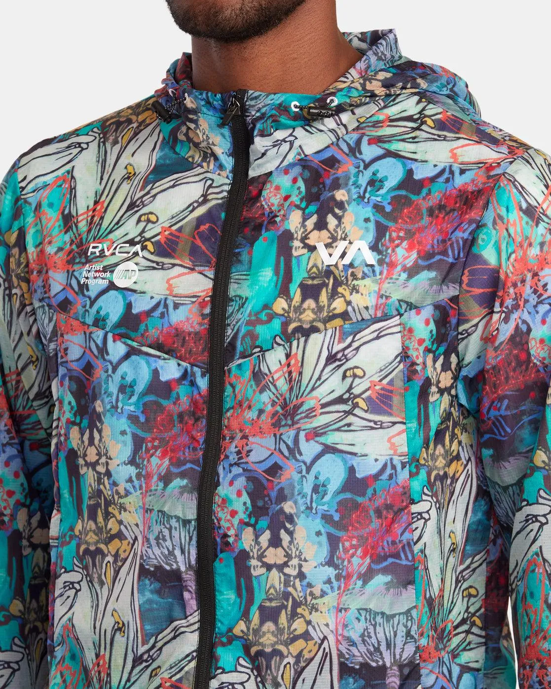 Sage Vaughn x - RVCA Runner - Hooded Runner Jacket for Men