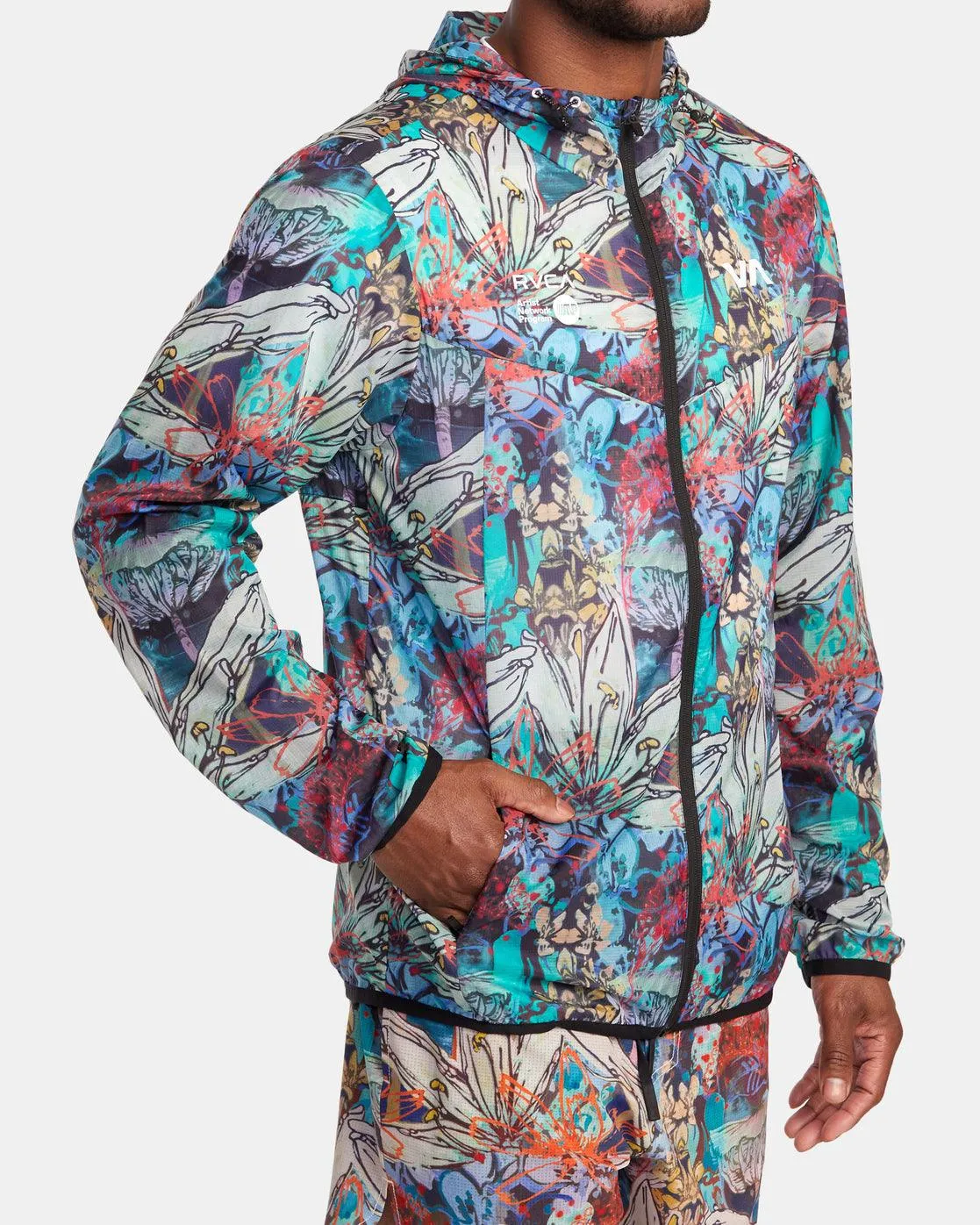 Sage Vaughn x - RVCA Runner - Hooded Runner Jacket for Men