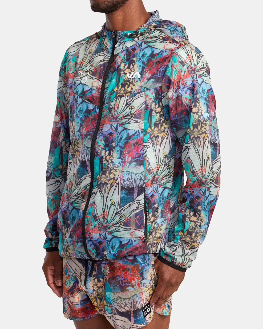 Sage Vaughn x - RVCA Runner - Hooded Runner Jacket for Men