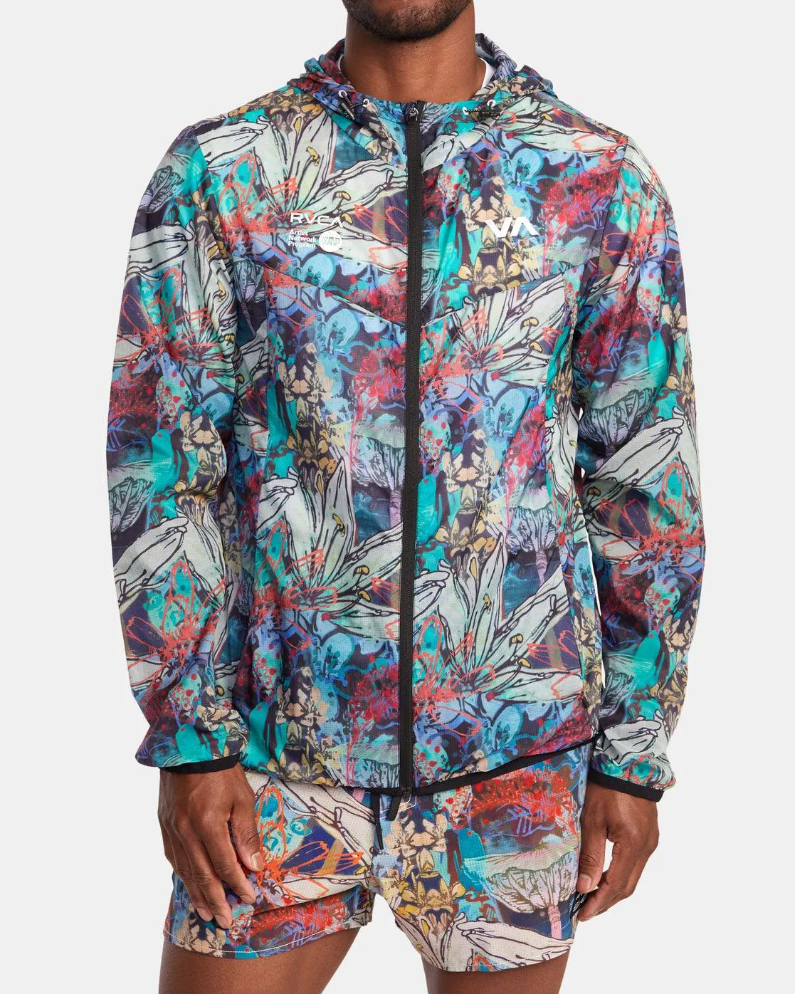 Sage Vaughn x - RVCA Runner - Hooded Runner Jacket for Men