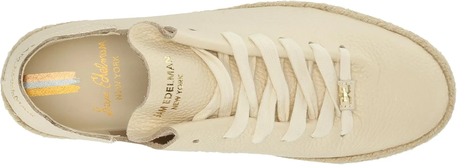Sam Edelman Women's Poppy Jute Lace Up Sneaker