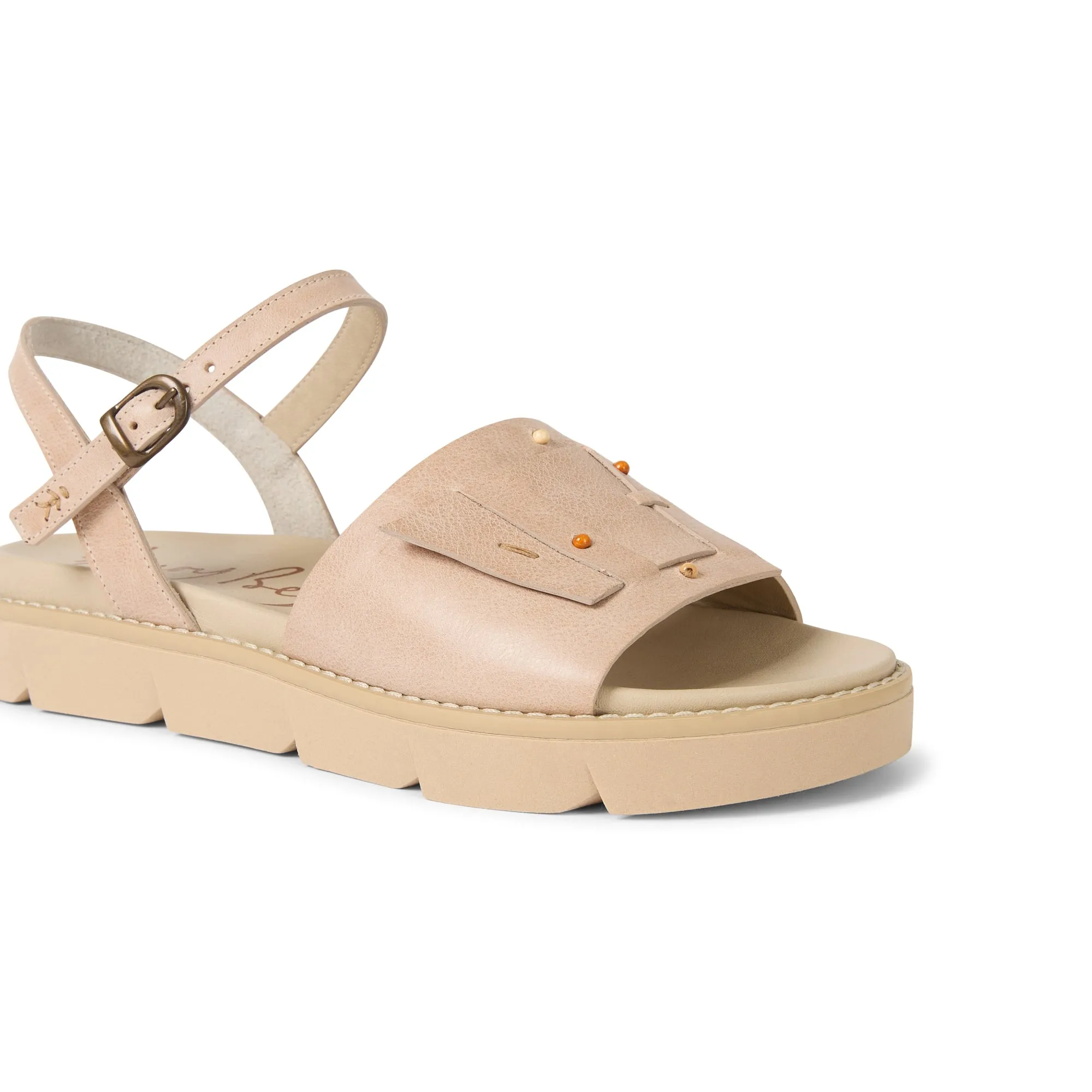 Sbiancato Buckle Strap Sandal