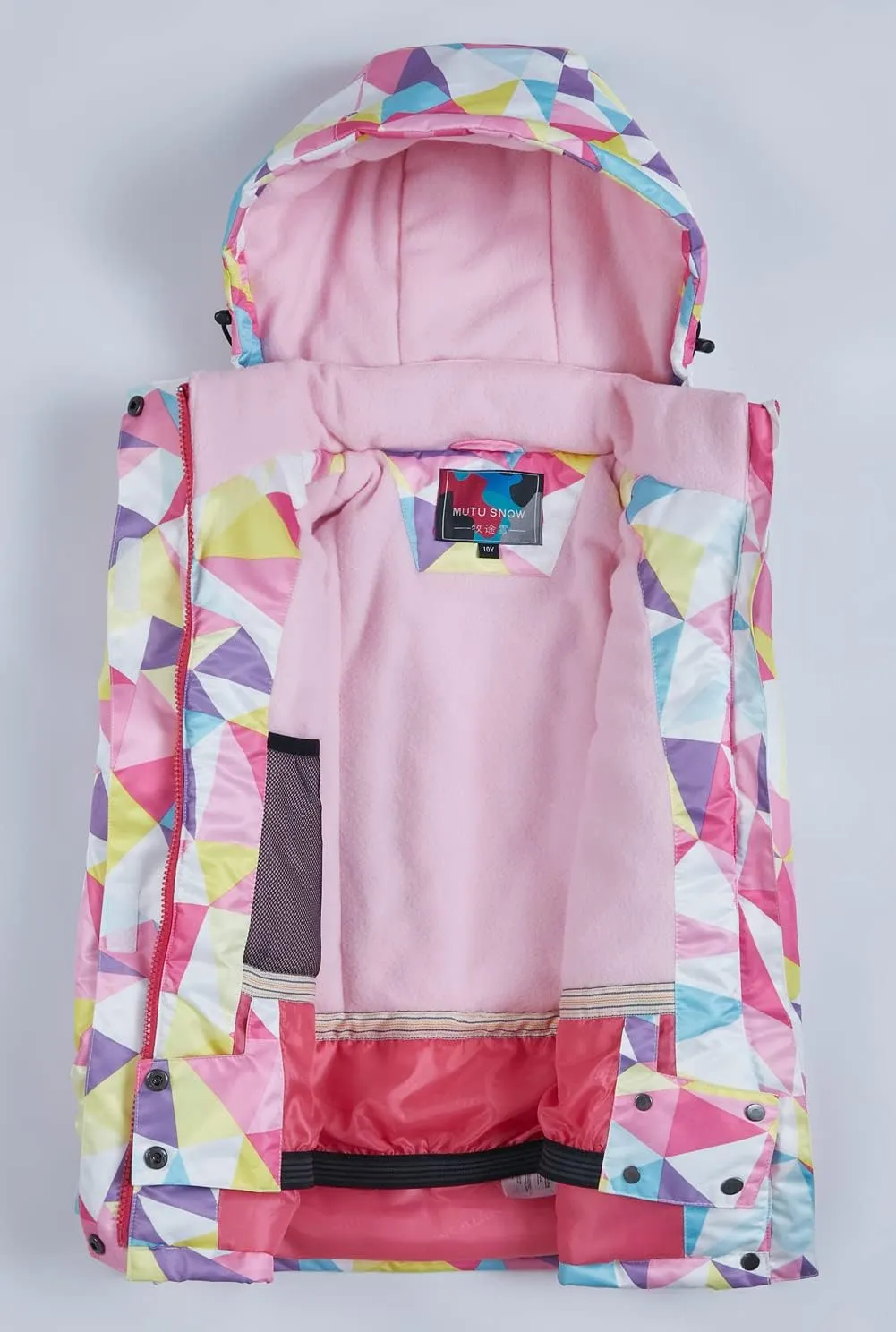 SEARIPE Girls Ski Jacket and Pant Set Winter Warm Snowsuits Kids Toddler Waterproof Outdoor Ski Suit