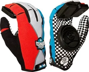 Sector 9 Rally Slide Gloves Youth L/Xl [Blue/Grey/Black]