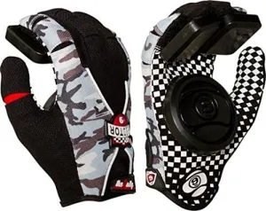 Sector 9 Rally Slide Gloves Youth L/Xl [Camo/Black]