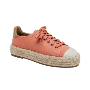SILVA | Lace-Up Platform Espadrille Sneakers