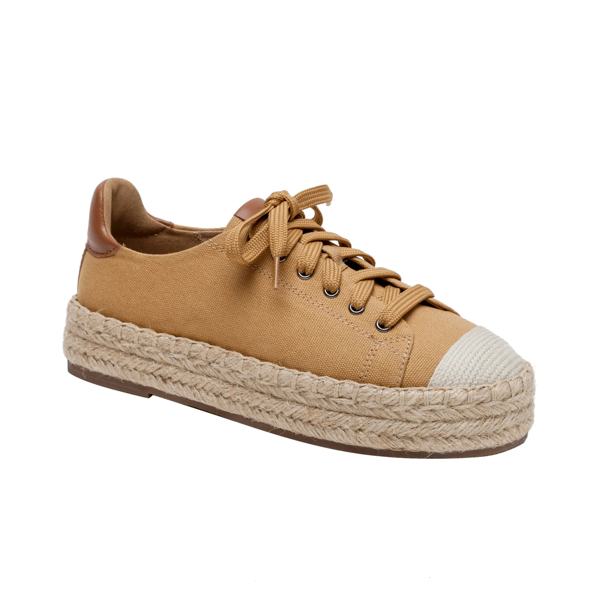 SILVA | Lace-Up Platform Espadrille Sneakers