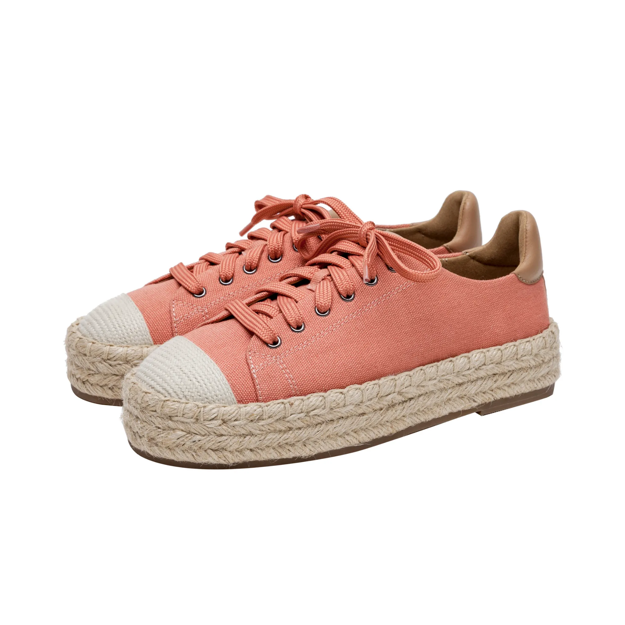 SILVA | Lace-Up Platform Espadrille Sneakers