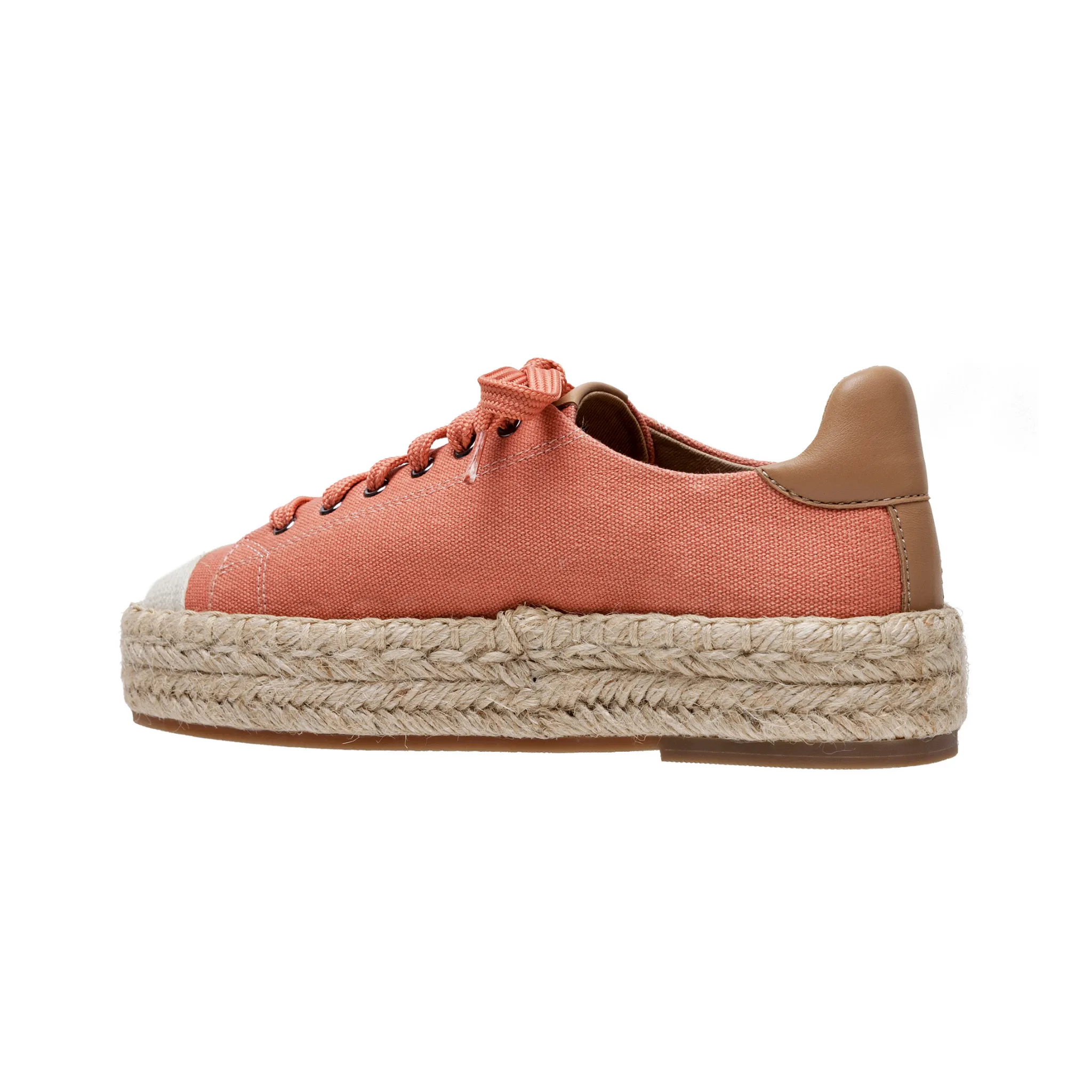 SILVA | Lace-Up Platform Espadrille Sneakers