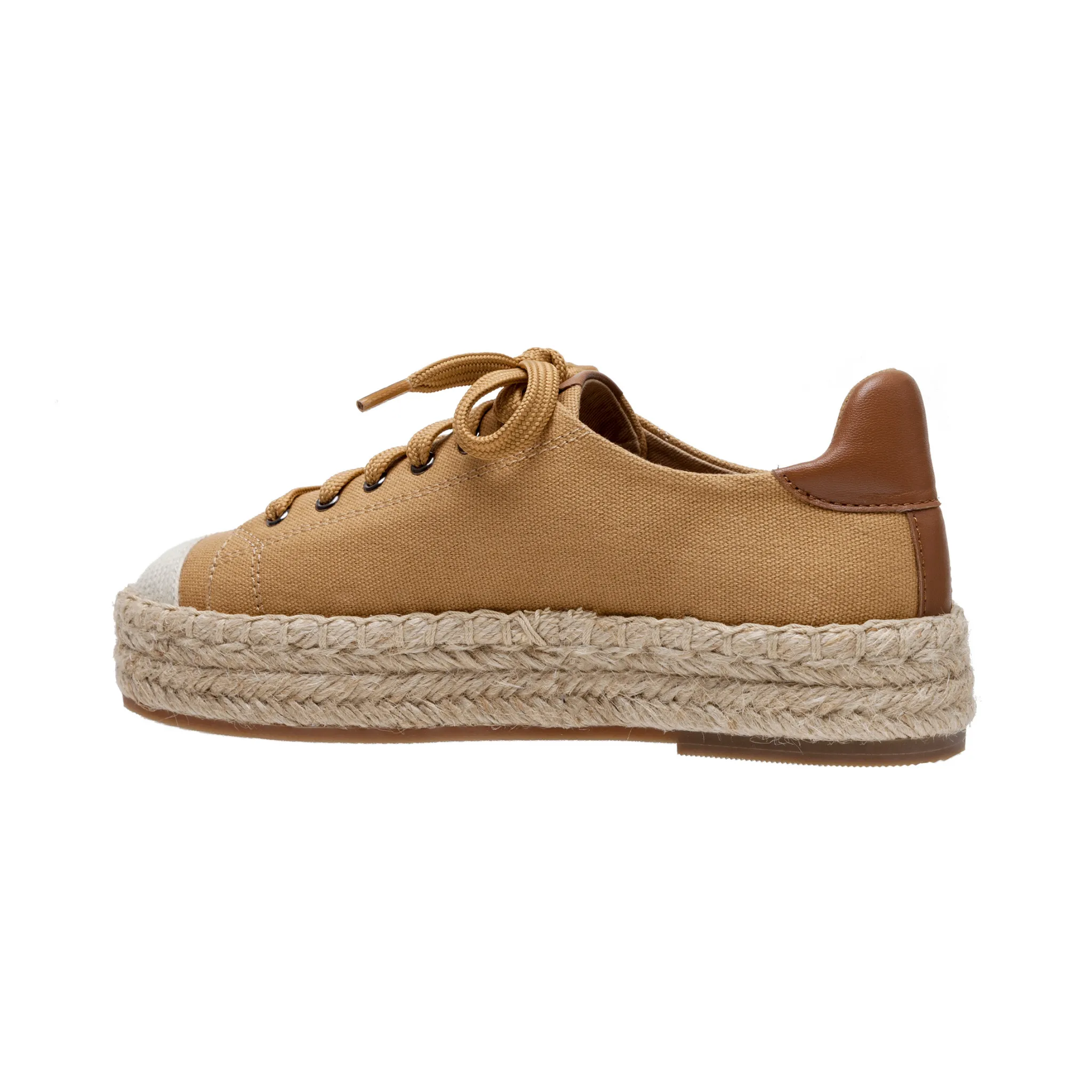 SILVA | Lace-Up Platform Espadrille Sneakers