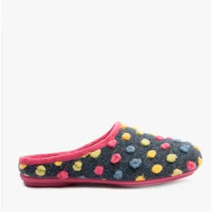 Sleepers AMY Womens Mule Slippers Fuchsia