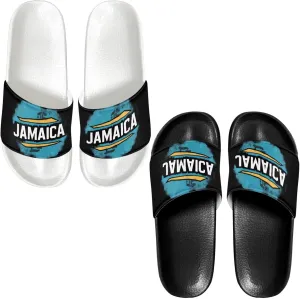Slide Sandals Slippers for Women and Men, Cozy PU Uppers EVA Sole Non Slip Quick Drying Shower Shoes Bathroom Office