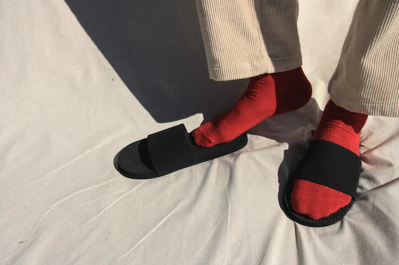 Slide Socks - RED
