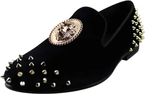 Slip On Formal Dress Shoes Men Velvet Tuxedo Loafers