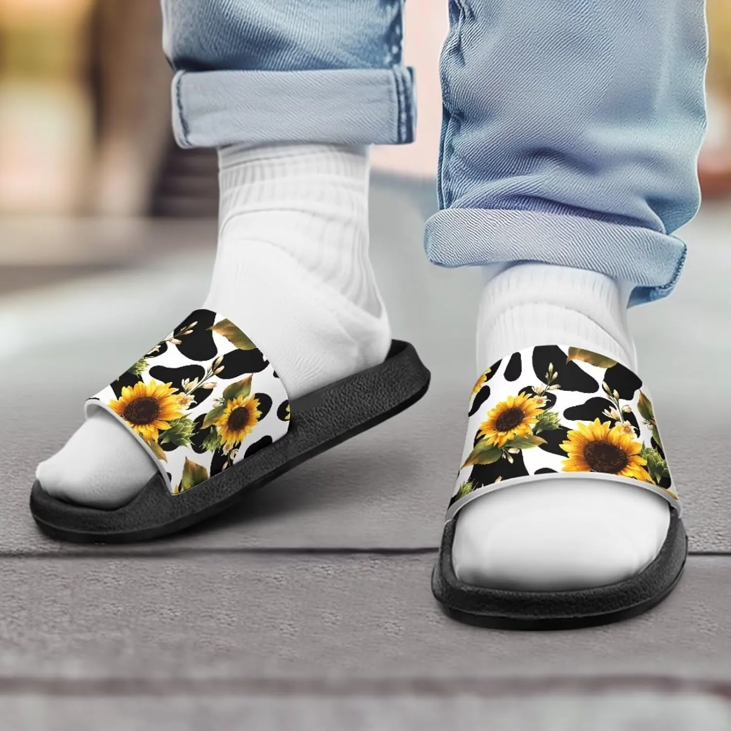 Slippers for Kids Slide Sandals for Hot Summer House Slippers Comfort Travel Shower Shoes Summer Sandals