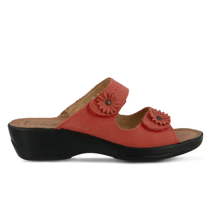 Spring Step Flexus Women's Faithful Slide Sandal Red