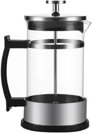 Stainless Steel Coffee Brewer - 350ml 600ml French Style brew Maker, Insulated Pot | Compact Manual Press for Kitchen, offices Table, Dorm Counter, Living Space
