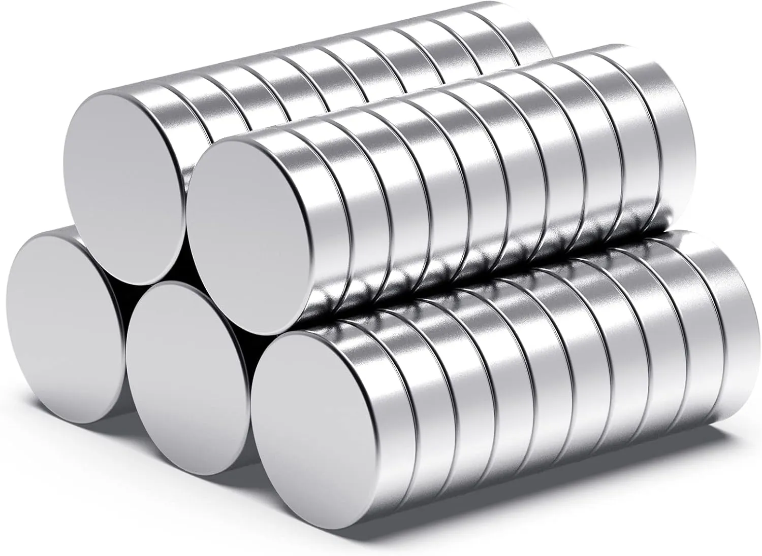 Strong Neodymium Magnets, Rare Earth Magnets for Crafts, Heavy Duty Magnets, Round Magnets, Small Magnets, 0.47 x 0.12 Inch, 50 PCS