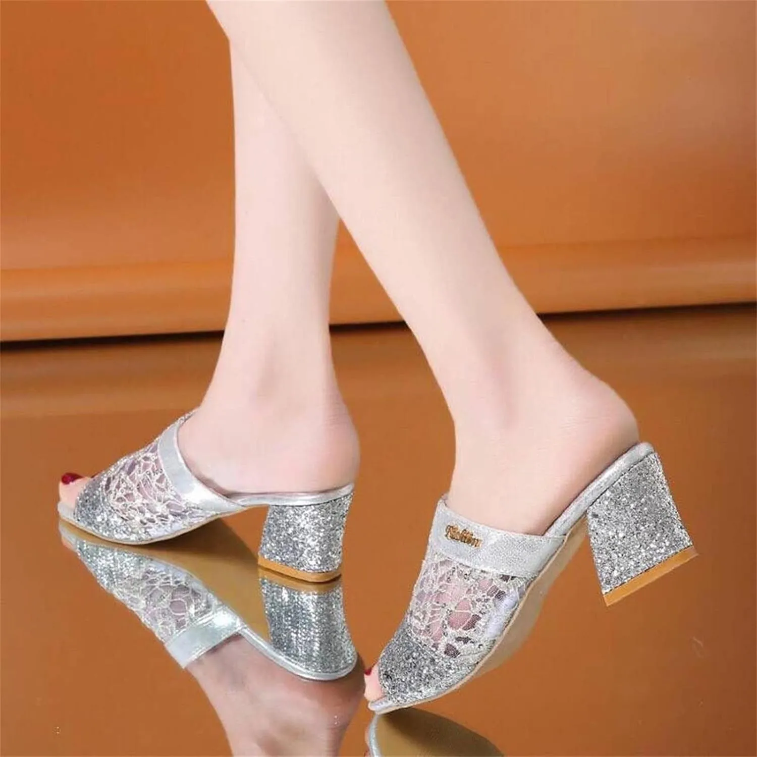 Summer Sandals for Women High Heel Bohemian Stylish Rhinestone Classic Hot Summer Holiday Party Shoes