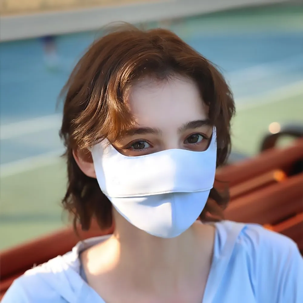 Sun Protection Face Cover UPF 50  Anti-UV Women Summer Mask Cooling Breathable Face Covering SLF5M040T