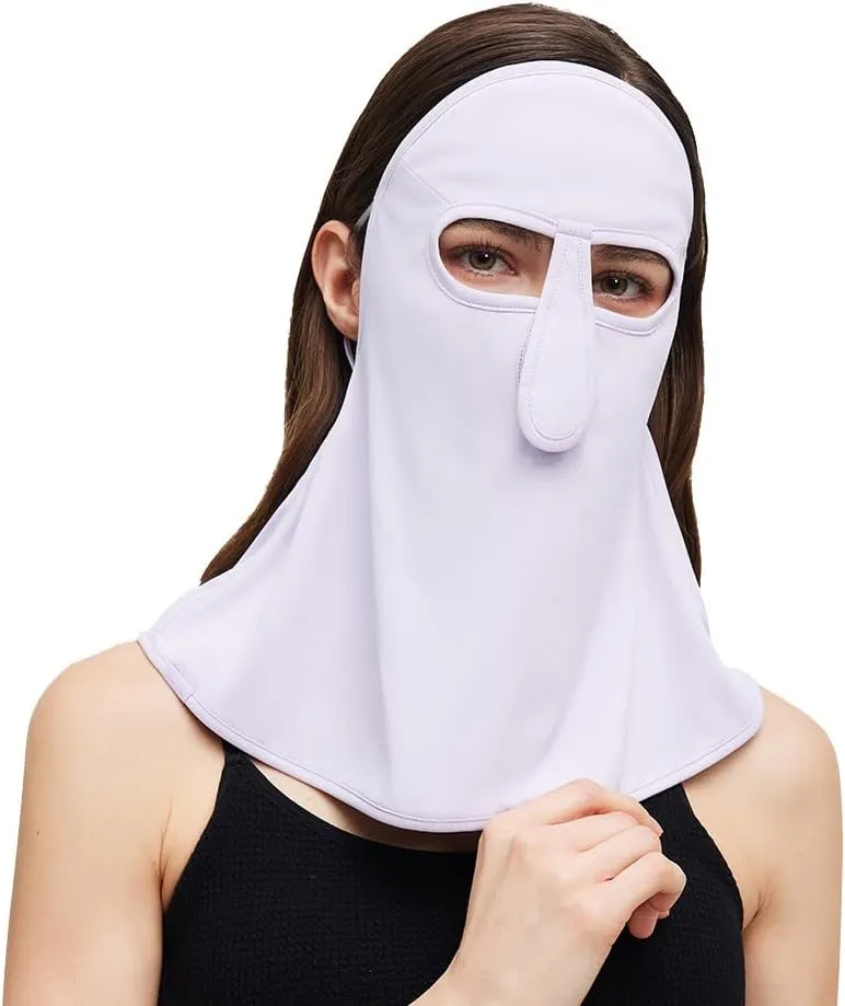 Sun Protection Face Mask Cooling Neck Gaiter Face Scarf Cover Balaclava Cloth Bandanas with Ear Loops SLF6M103T