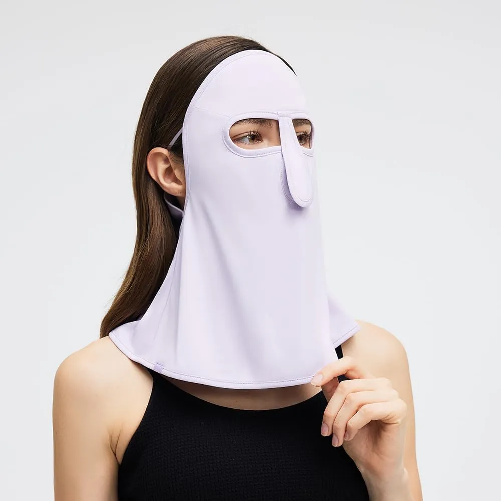 Sun Protection Face Mask Cooling Neck Gaiter Face Scarf Cover Balaclava Cloth Bandanas with Ear Loops SLF6M103T