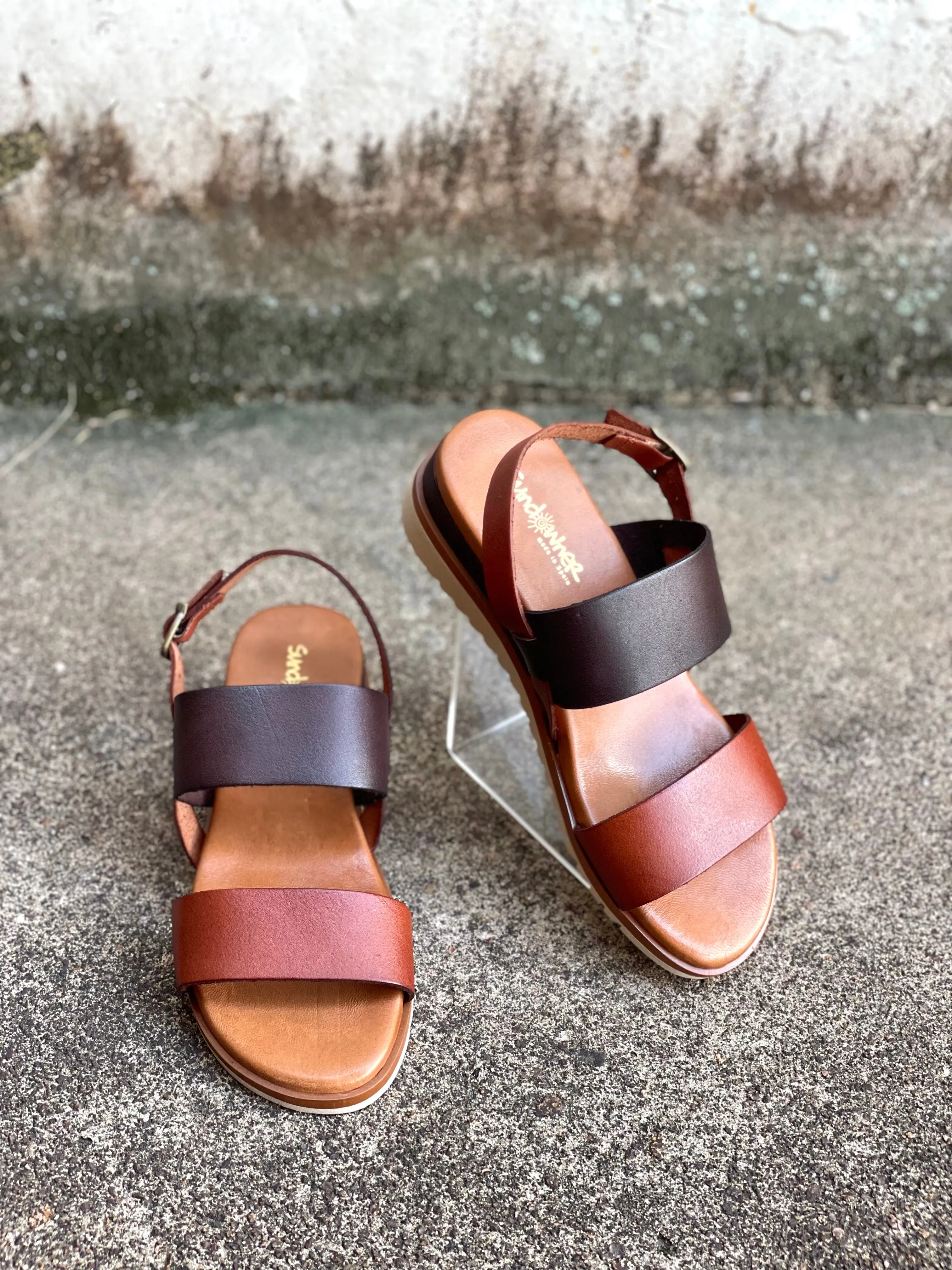 Sundowner Cozzy Tan Wedge