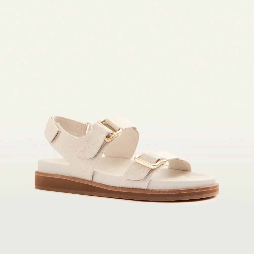 THOMPSON LINEN SANDAL || FRANKiE4