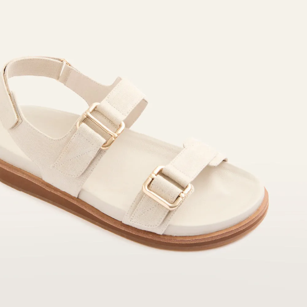 THOMPSON LINEN SANDAL || FRANKiE4