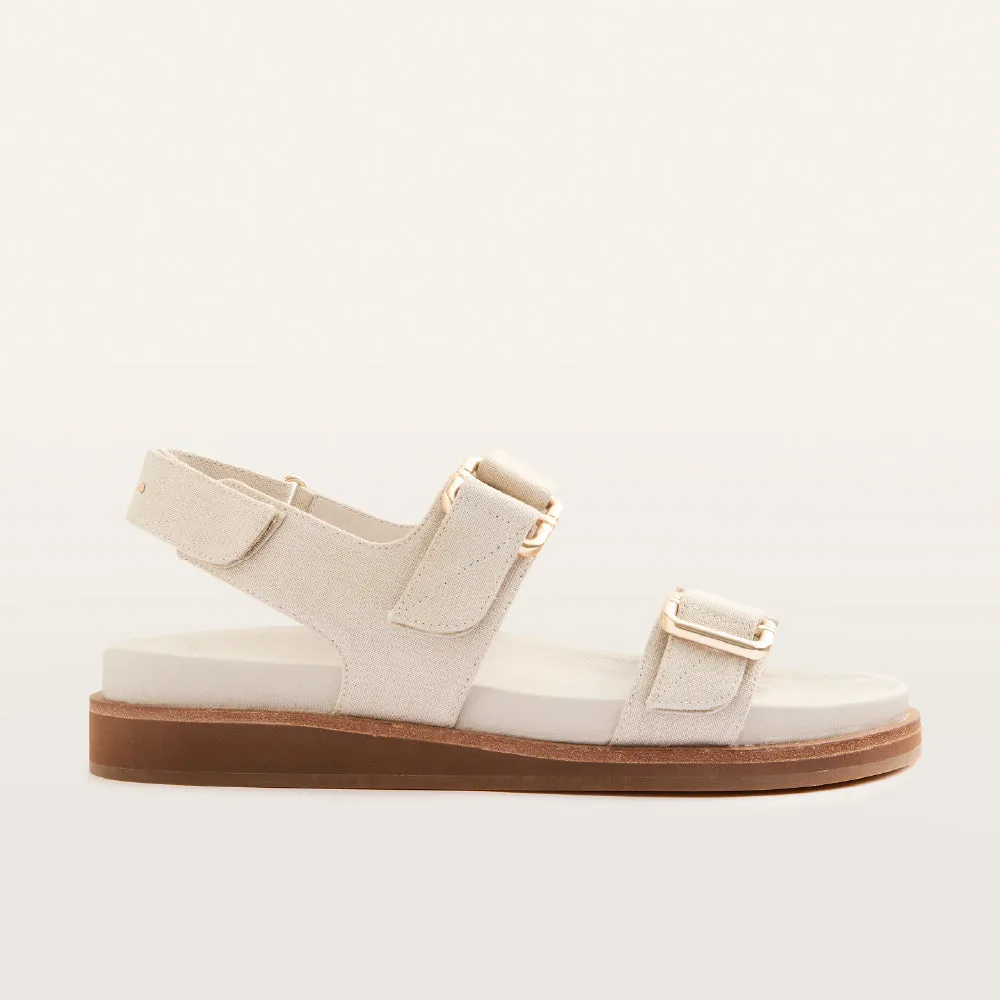 THOMPSON LINEN SANDAL || FRANKiE4