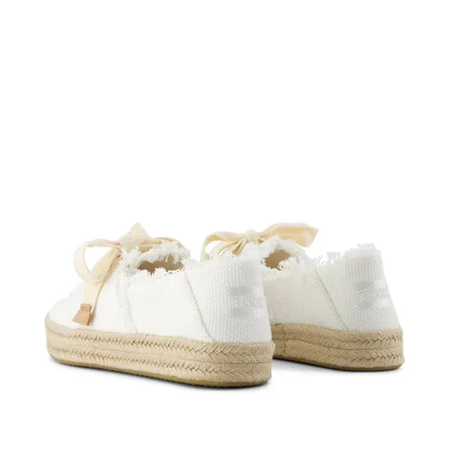 Toms | Carolina Lace-Up Espadrille | 100 weiss
