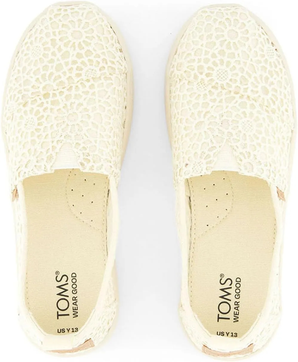 TOMS girls Espadrille