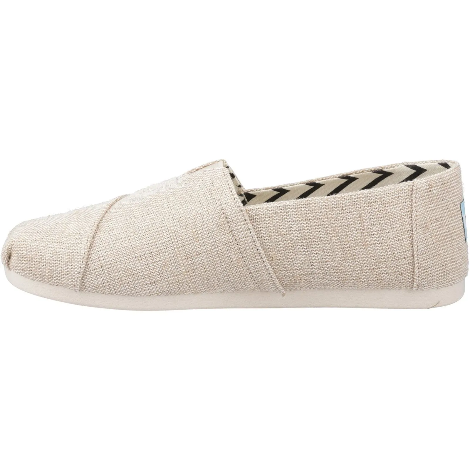 TOMS Men's Alpargata Shoes in Natural Undyed