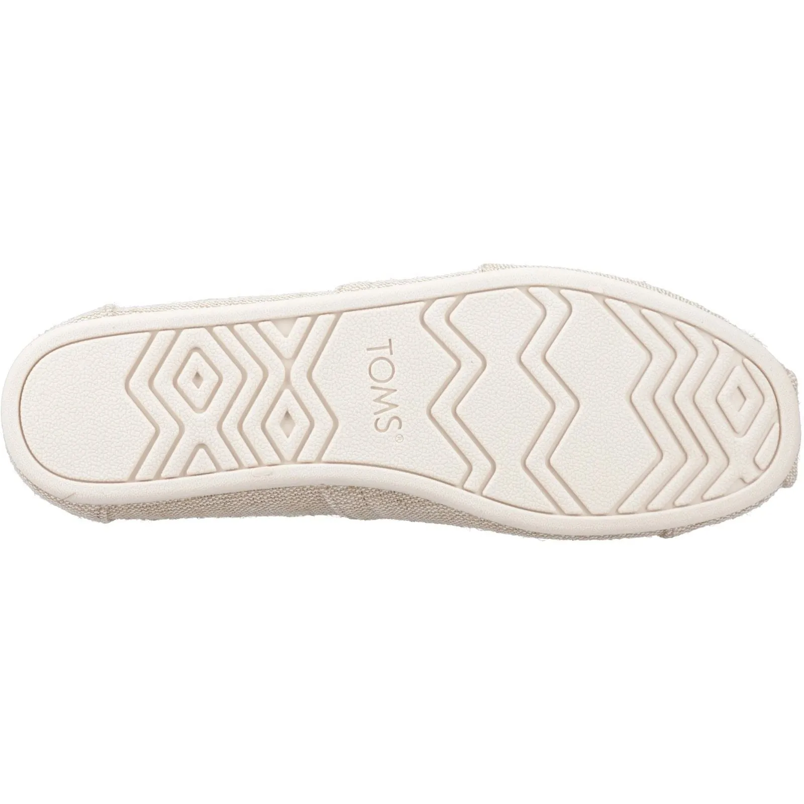 TOMS Men's Alpargata Shoes in Natural Undyed