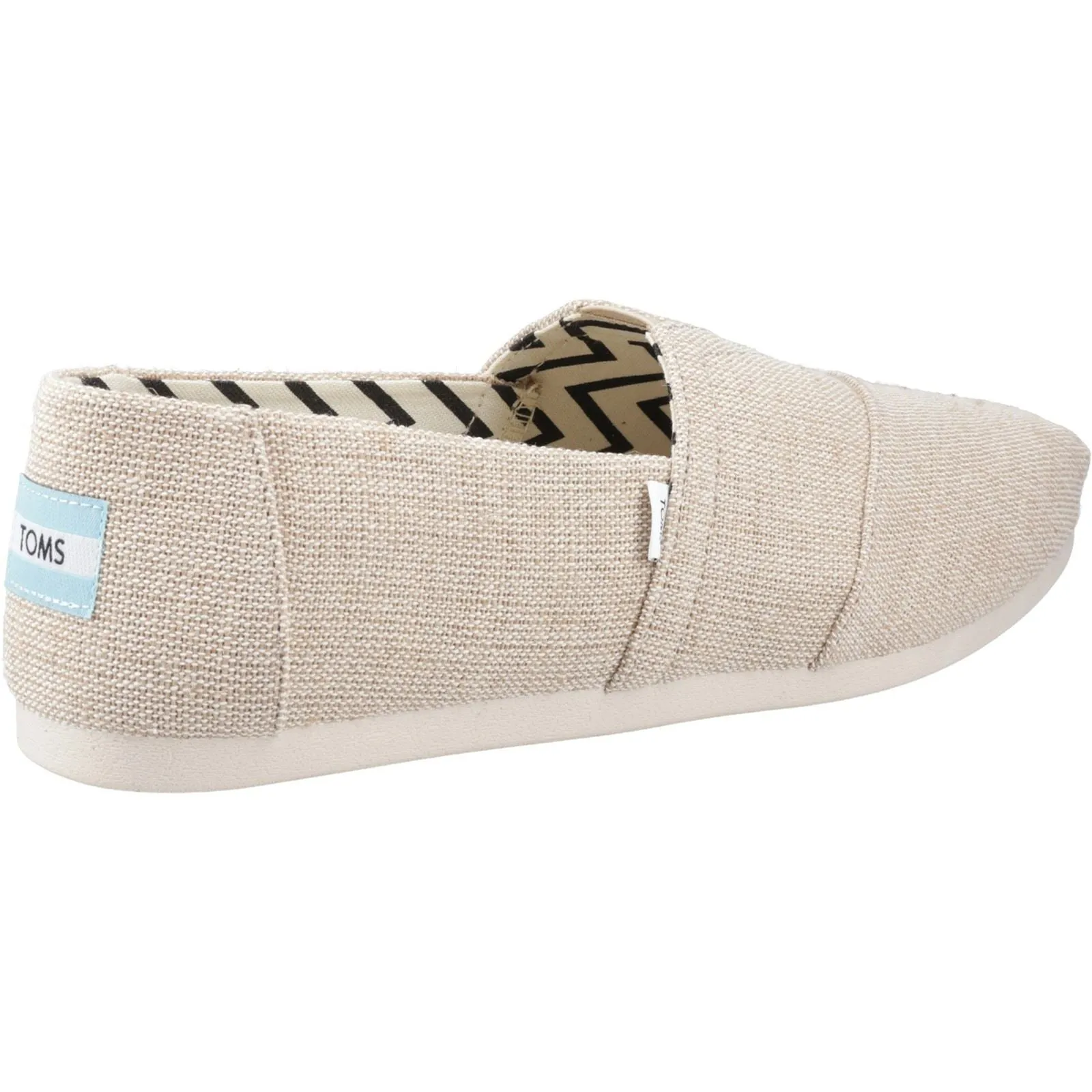 TOMS Men's Alpargata Shoes in Natural Undyed