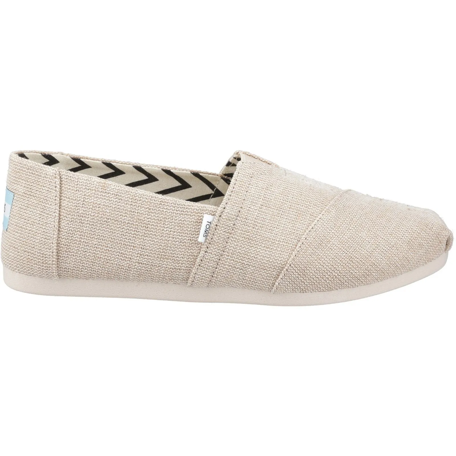 TOMS Men's Alpargata Shoes in Natural Undyed