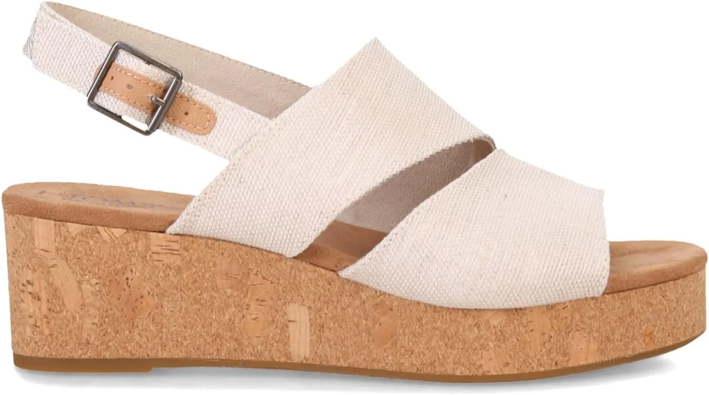 TOMS Women's Claudine Wedge Sandal