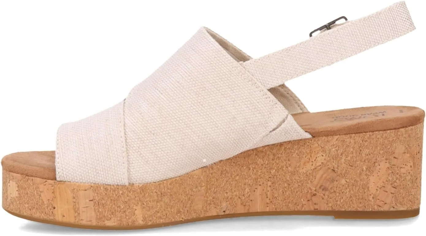 TOMS Women's Claudine Wedge Sandal