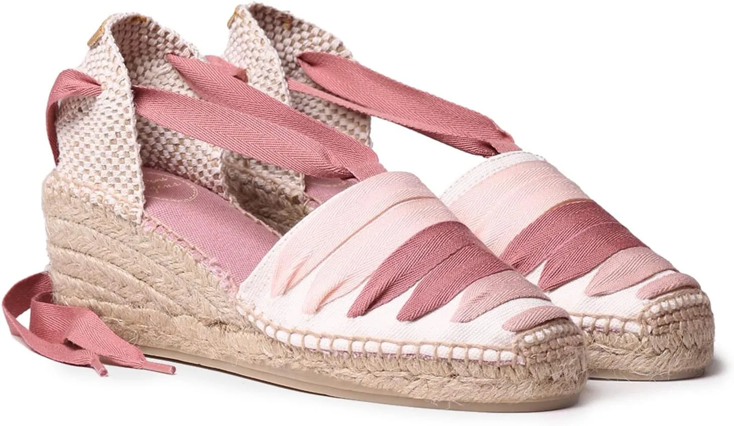 TONI PONS Viola Women's Vegan Wedge Espadrille made of cotton canvas.