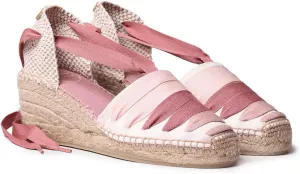 TONI PONS Viola Women's Vegan Wedge Espadrille made of cotton canvas.
