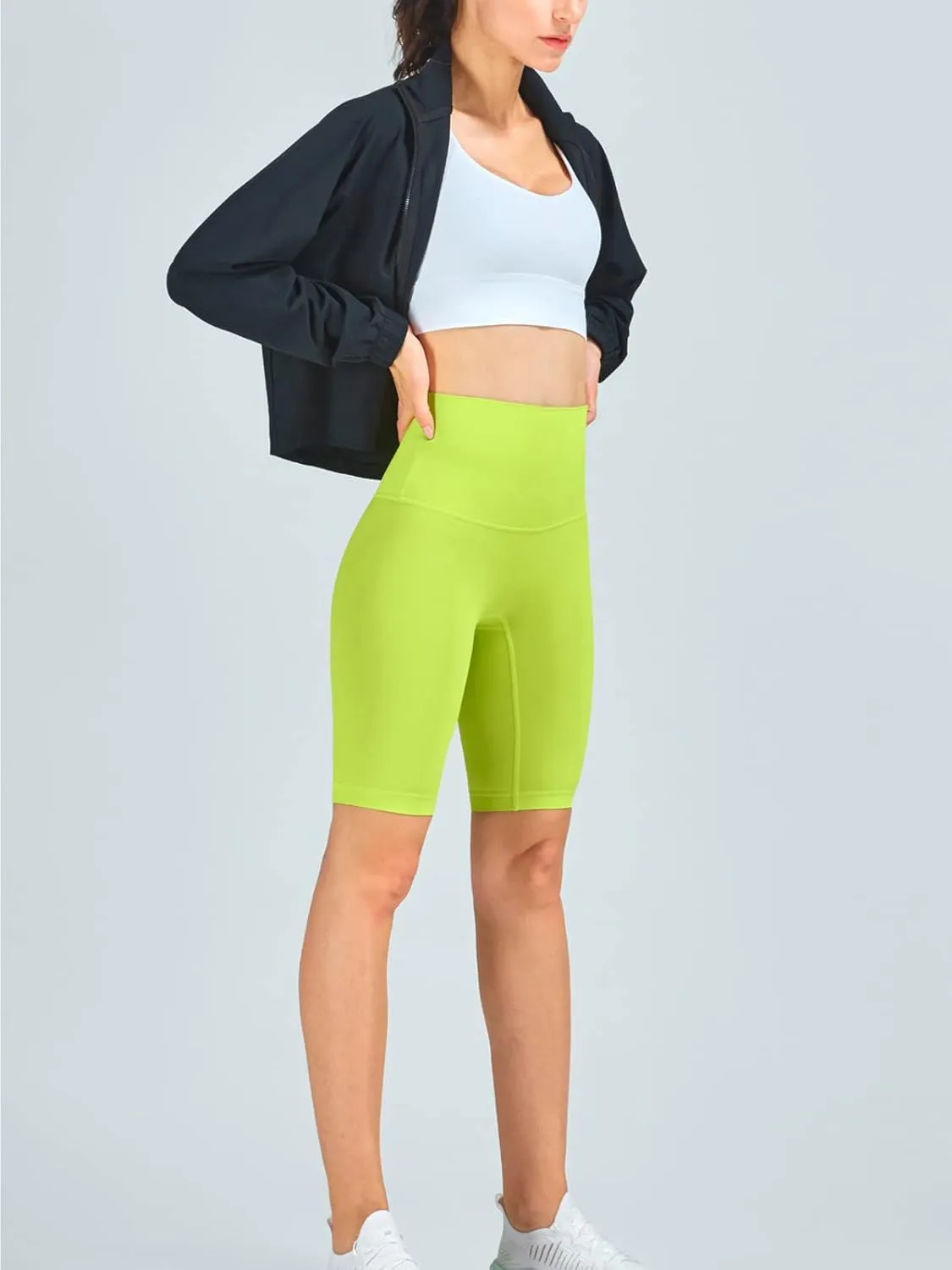 UPF 50  Workout Jackets for Women Athletic Zip Up Running Jacket Sun Protection Lightweight UPF Cropped Jacket