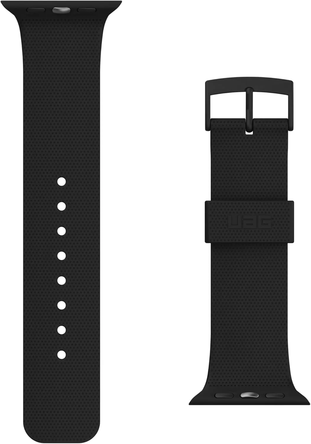 URBAN ARMOR GEAR UAG Compatible with Apple Watch Band 42/41/40mm & 49/46/45/44mm iWatch Series Ultra 2/Ultra/4-10/SE 2/SE DOT, Sport Soft Silicone Breathable Replacement Watch Strap for Women Men