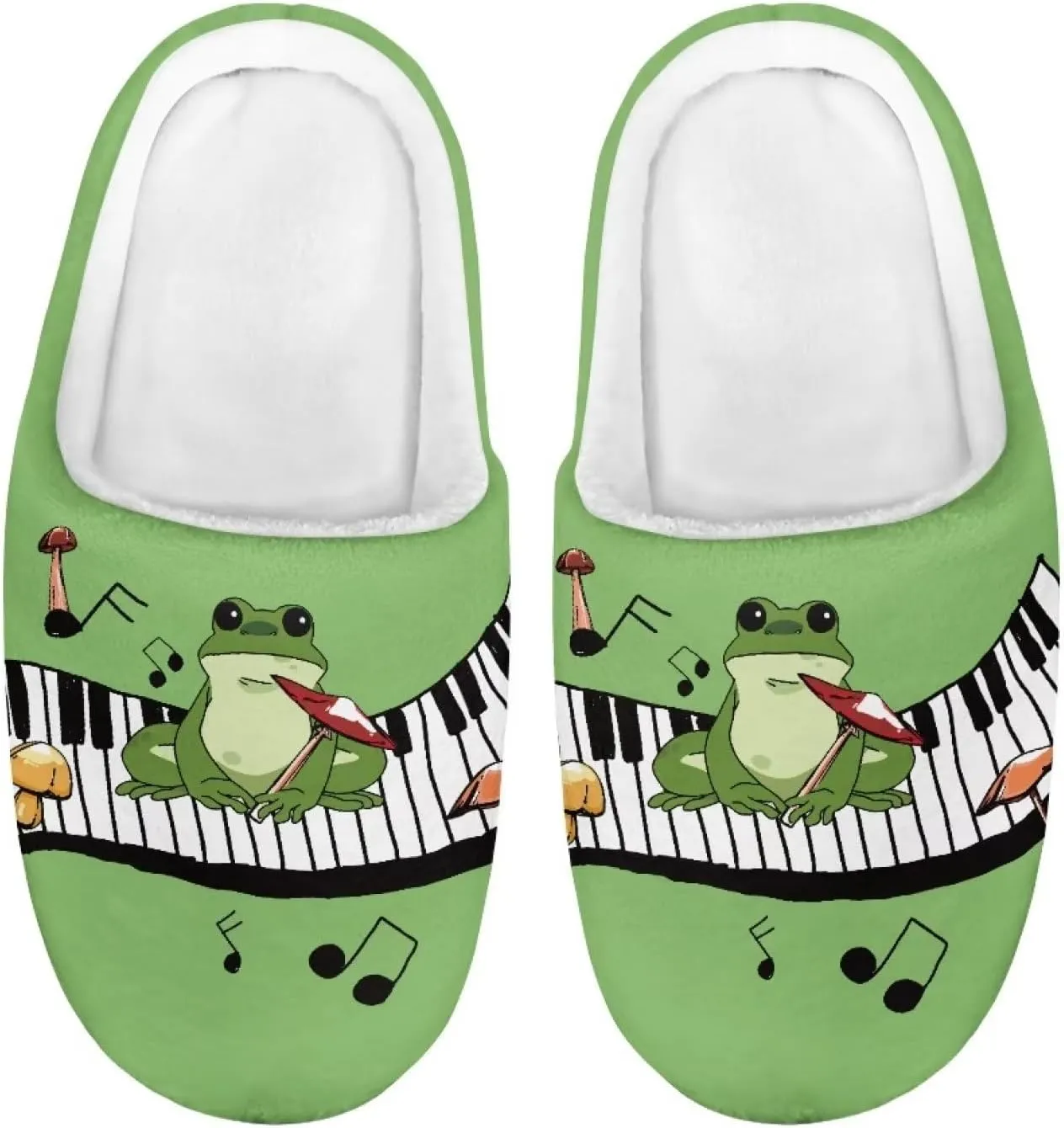 Veniyate Kids Fuzzy House Memory Foam Slippers Bedroom Shoes Cozy Indoor Slide for Boys Girls