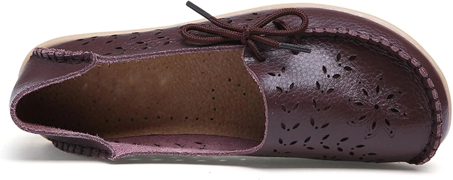 VenusCelia Women's Breathable Comfort Walking Office Flat Loafer