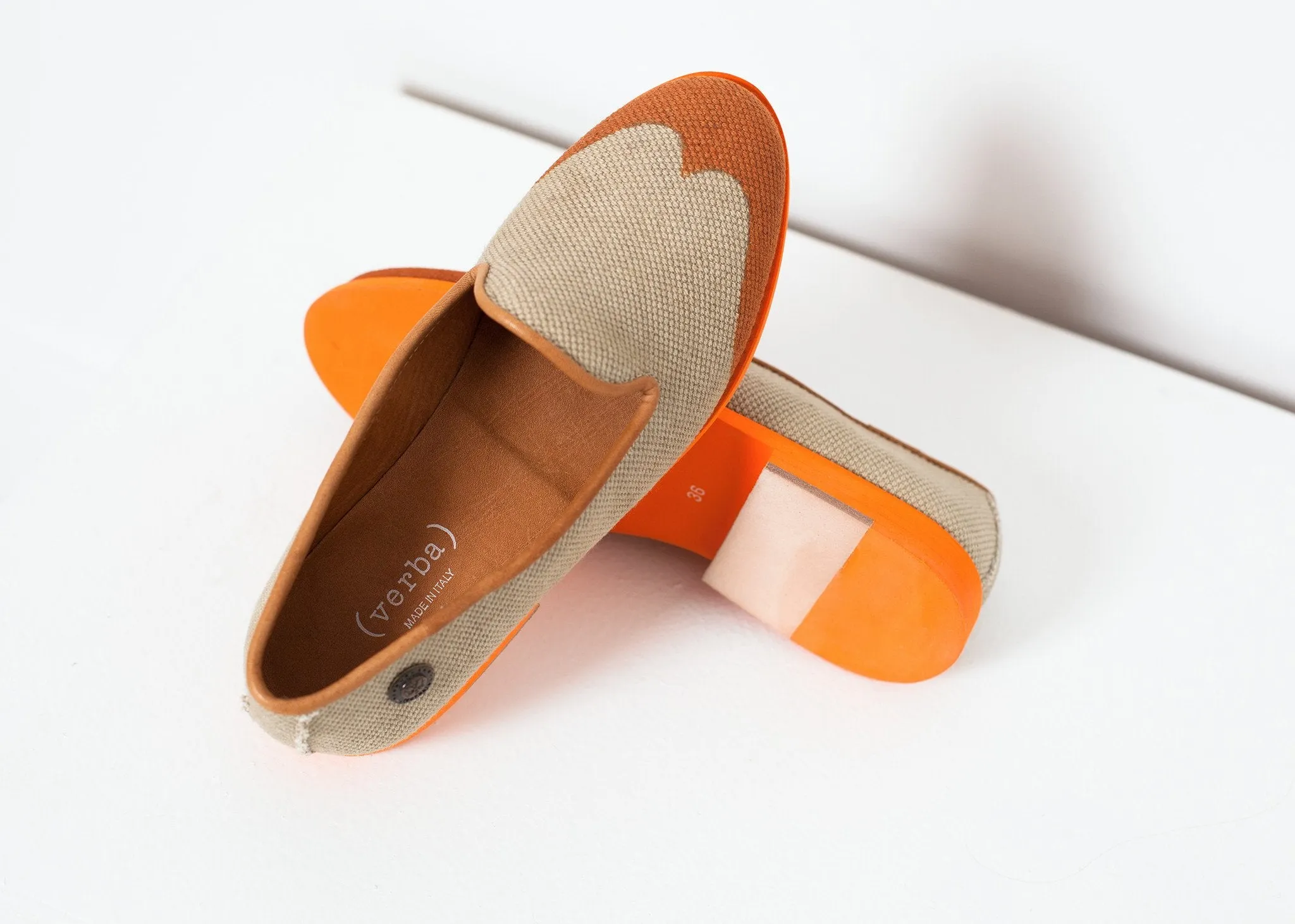 VIP sale in Interactive Orange Wingtip Loafer