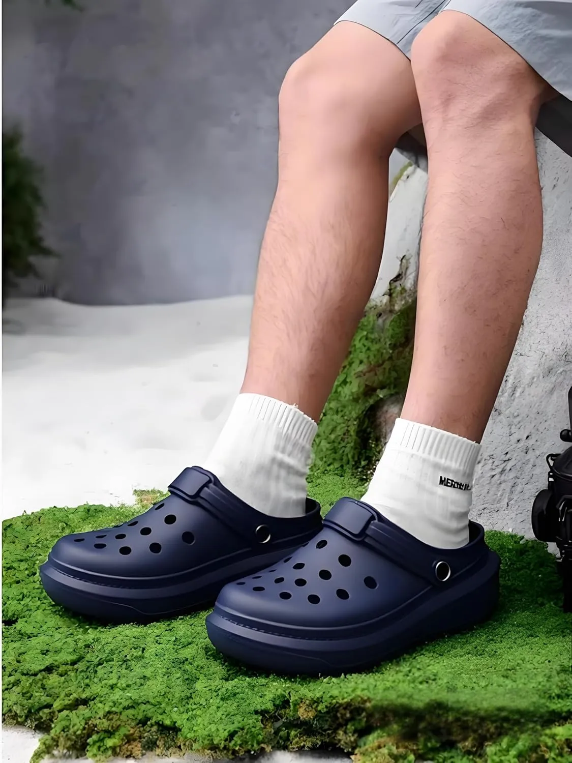VONMAY Womens Mens Clogs Breathable Summer Beach Sandals Adjustable Slide Garden Shoes Slippers Nonslip