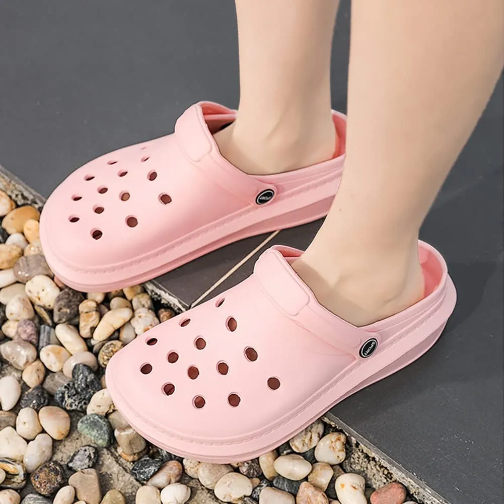 VONMAY Womens Mens Clogs Breathable Summer Beach Sandals Adjustable Slide Garden Shoes Slippers Nonslip
