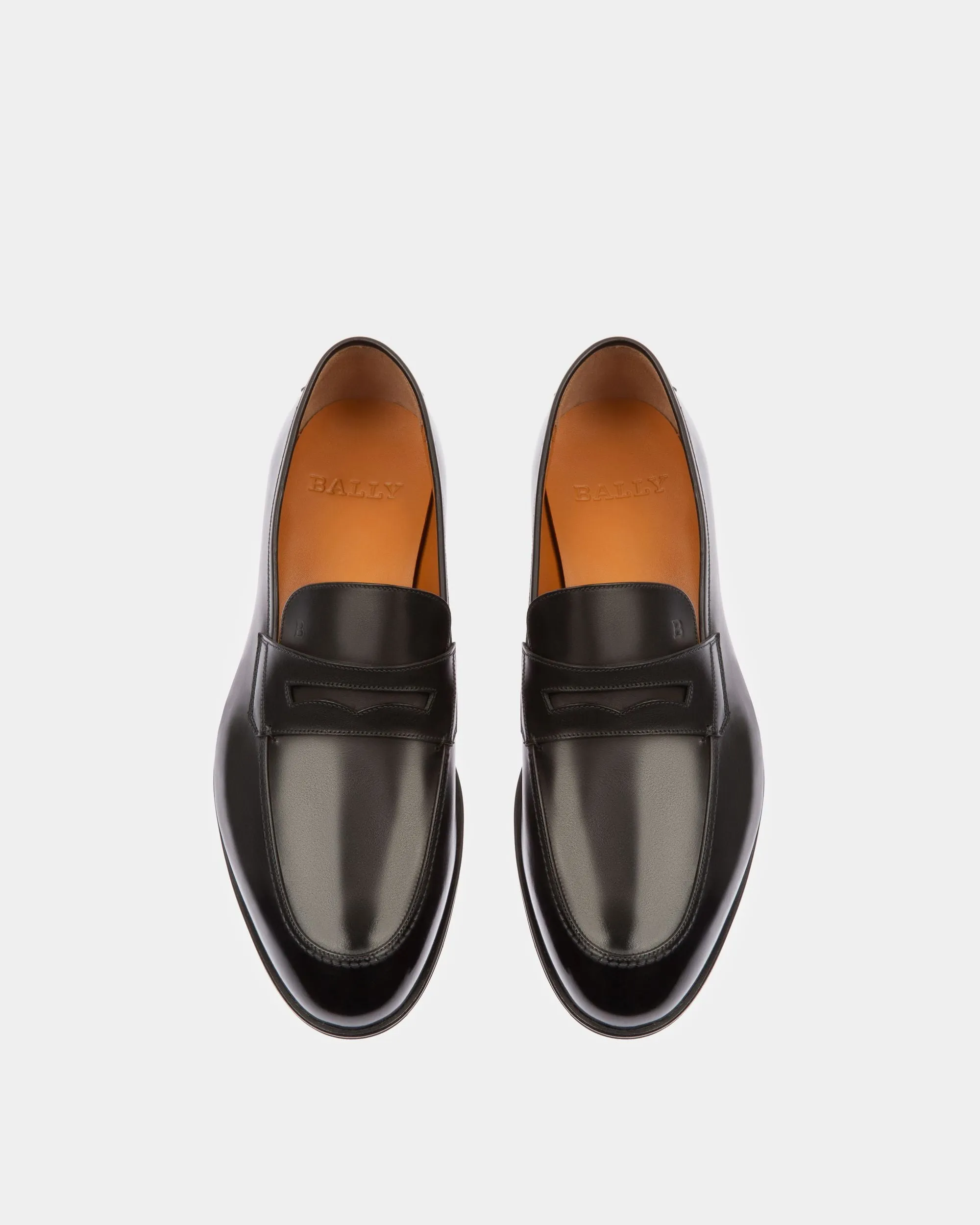 Webb Leather Loafers In Coffee