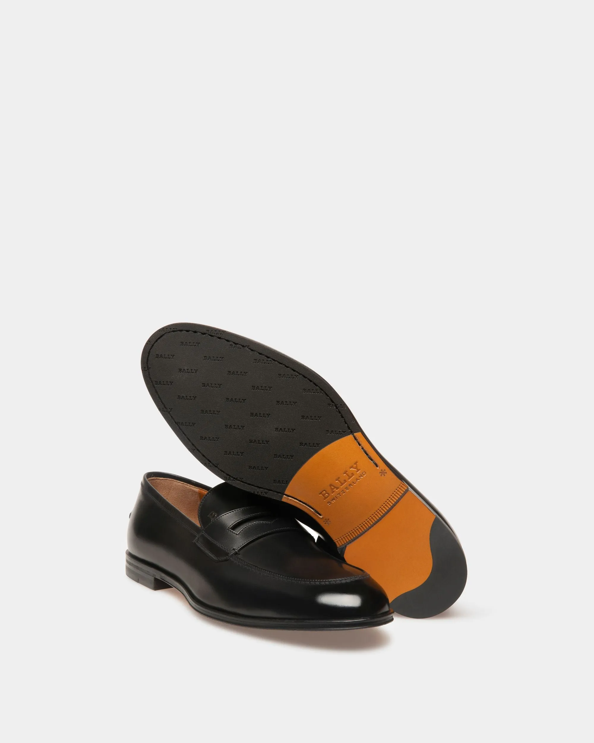 Webb Leather Loafers In Coffee